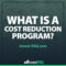 What Is a Cost Reduction Program?