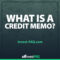 What Is a Credit Memo?